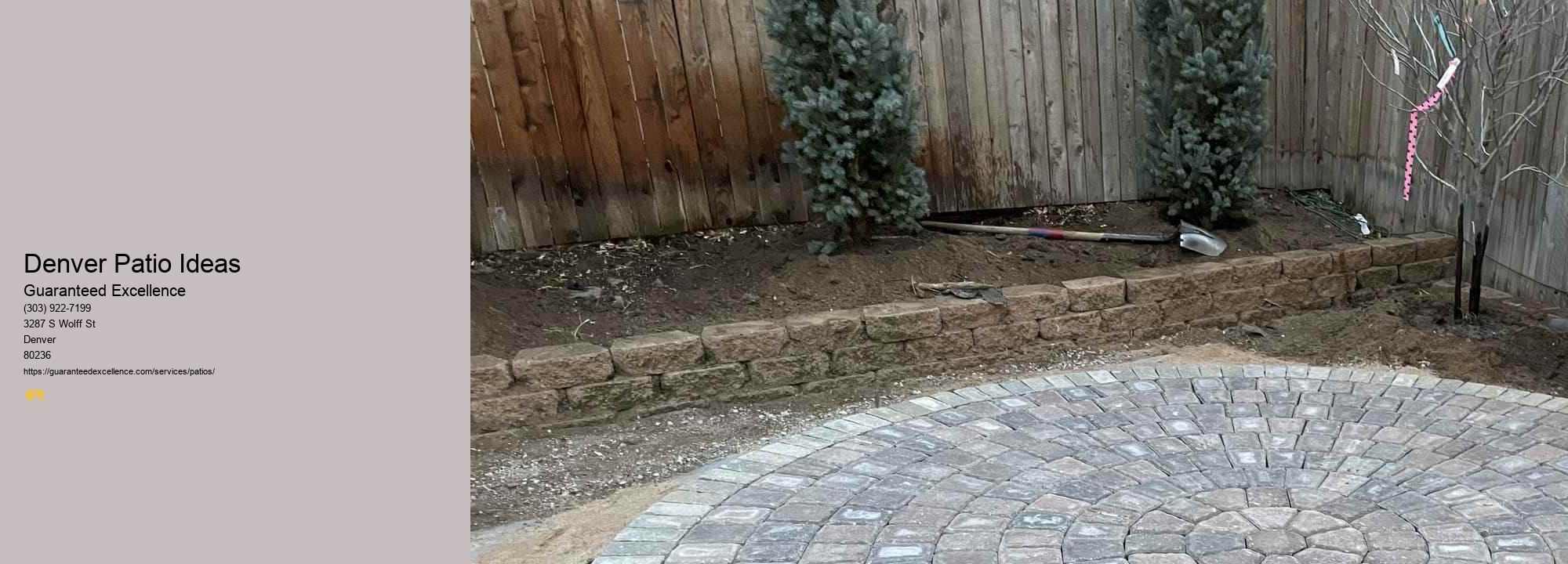 Denver Patio Ideas